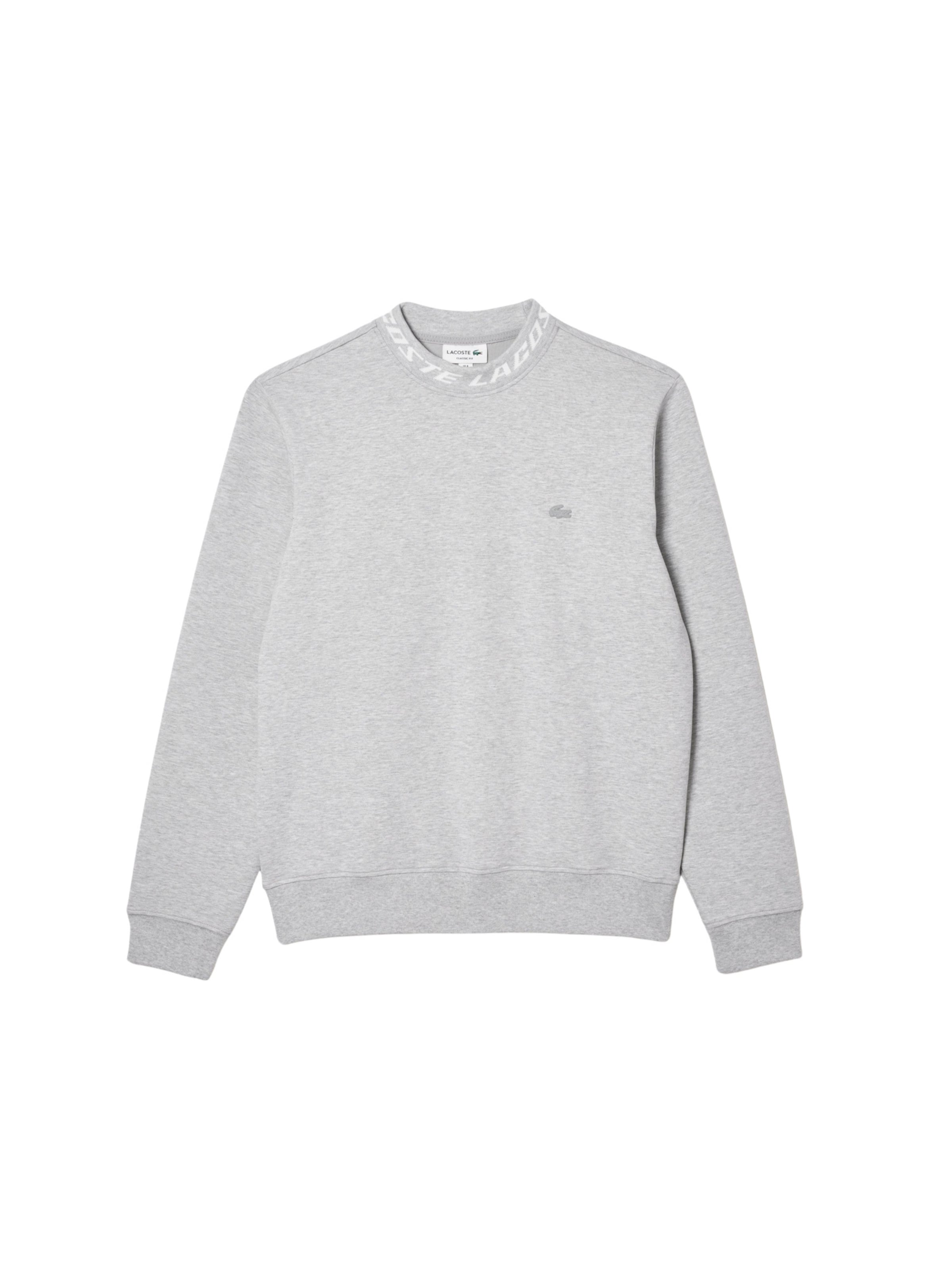LACOSTE Sweatshirt in Grau: Vorderseite