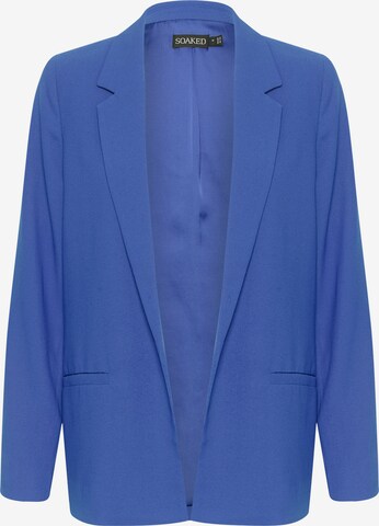 SOAKED IN LUXURY Blazer in Blue: front