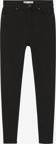 Bershka Slimfit Jeans i svart: framsida