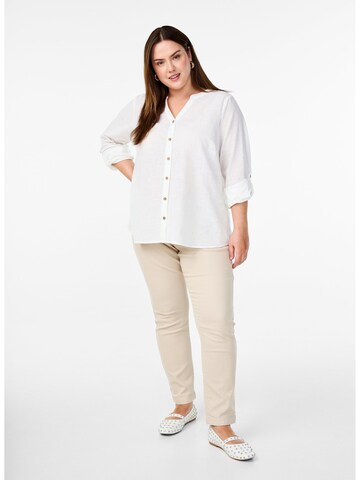 Zizzi Blouse 'CANANNA' in White