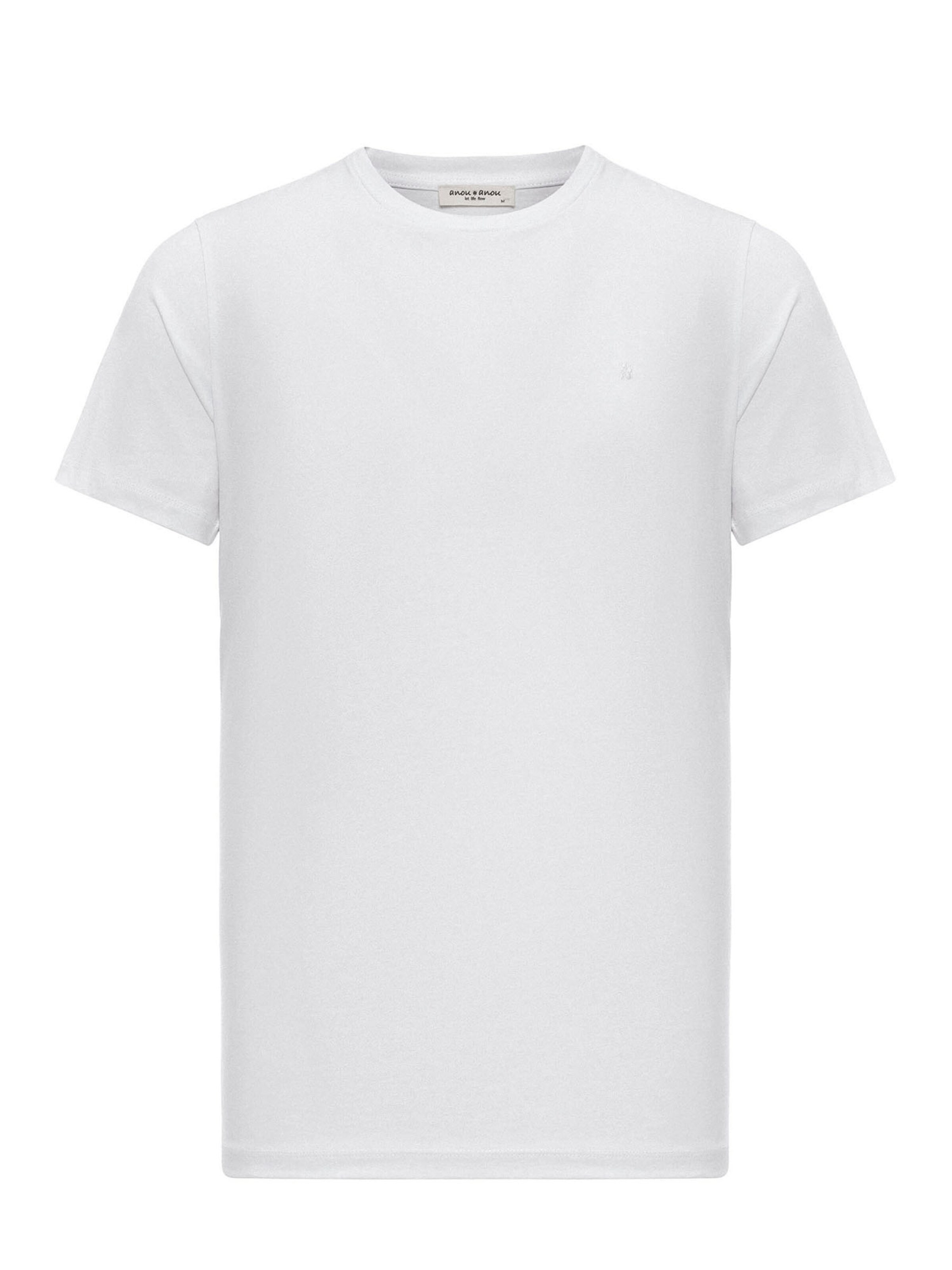 Anou Anou Shirt in Weiß: Vorderseite