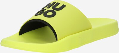 Zoccoletto 'Nil' HUGO di colore giallo neon / nero, Visualizzazione prodotti
