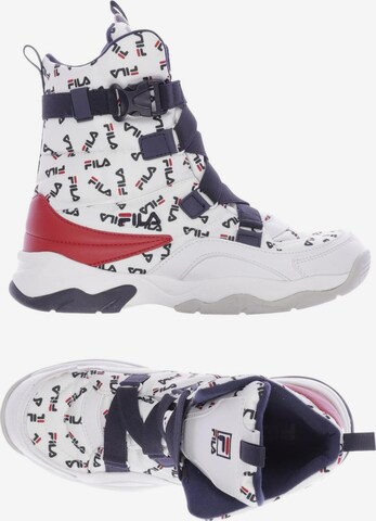 FILA Dress Boots in 38 in White: front