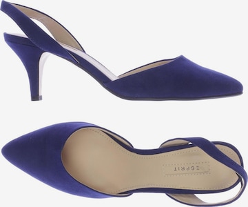 ESPRIT Sandals & High-Heeled Sandals in 38 in Blue: front