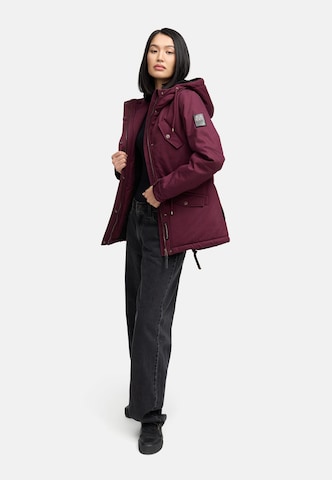 Parka d’hiver 'Manolya' MARIKOO en rouge