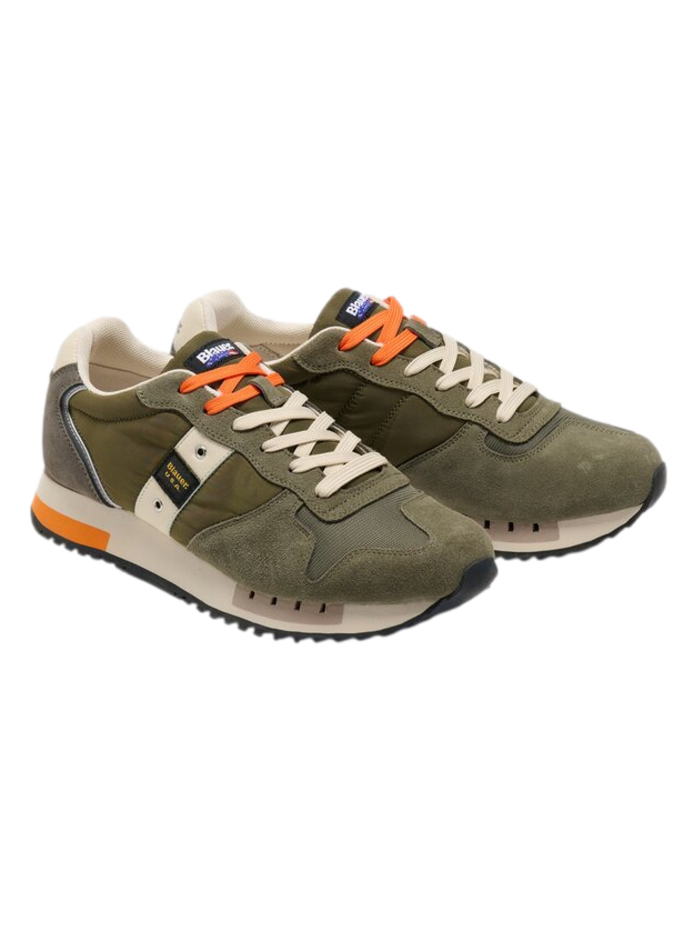 Sneaker bassa 'QUEENS' di Blauer.USA in verde