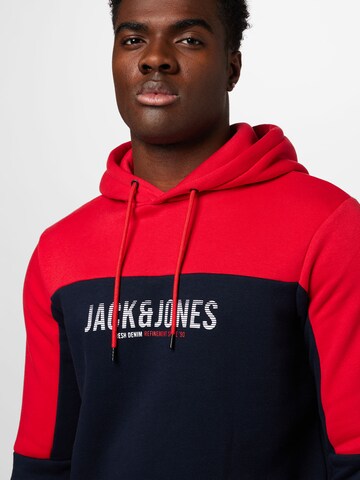 Bluză de molton 'Dan' de la JACK & JONES pe negru