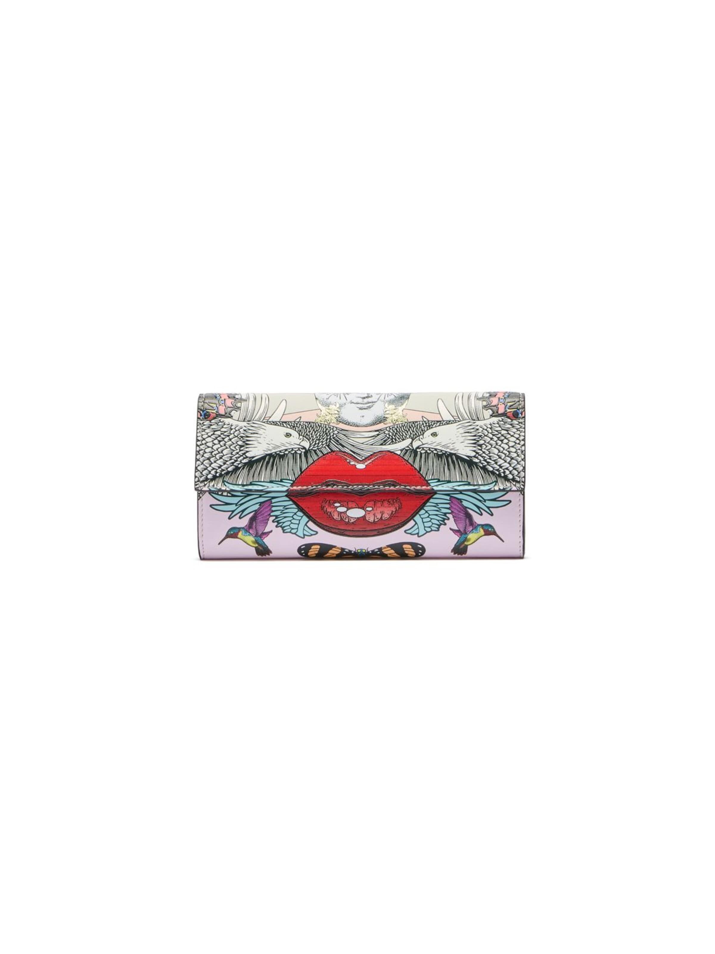 Braccialini - Cartera 'Wallet Bacio' en Mezcla de colores: frente