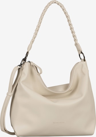 TOM TAILOR Shoulder Bag 'Zenia' in White: front