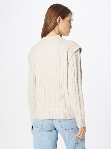 Pullover 'BASSO' di Maison 123 in bianco