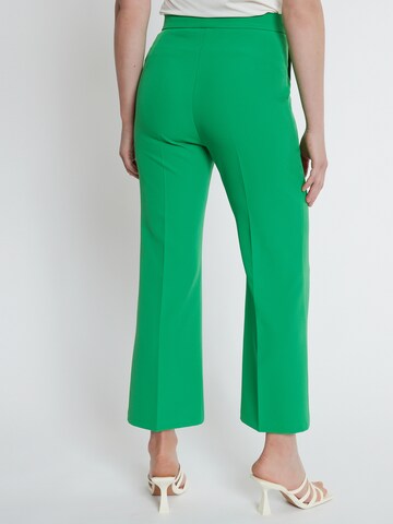 Ana Alcazar Regular Pleated Pants ' Kadla ' in Green