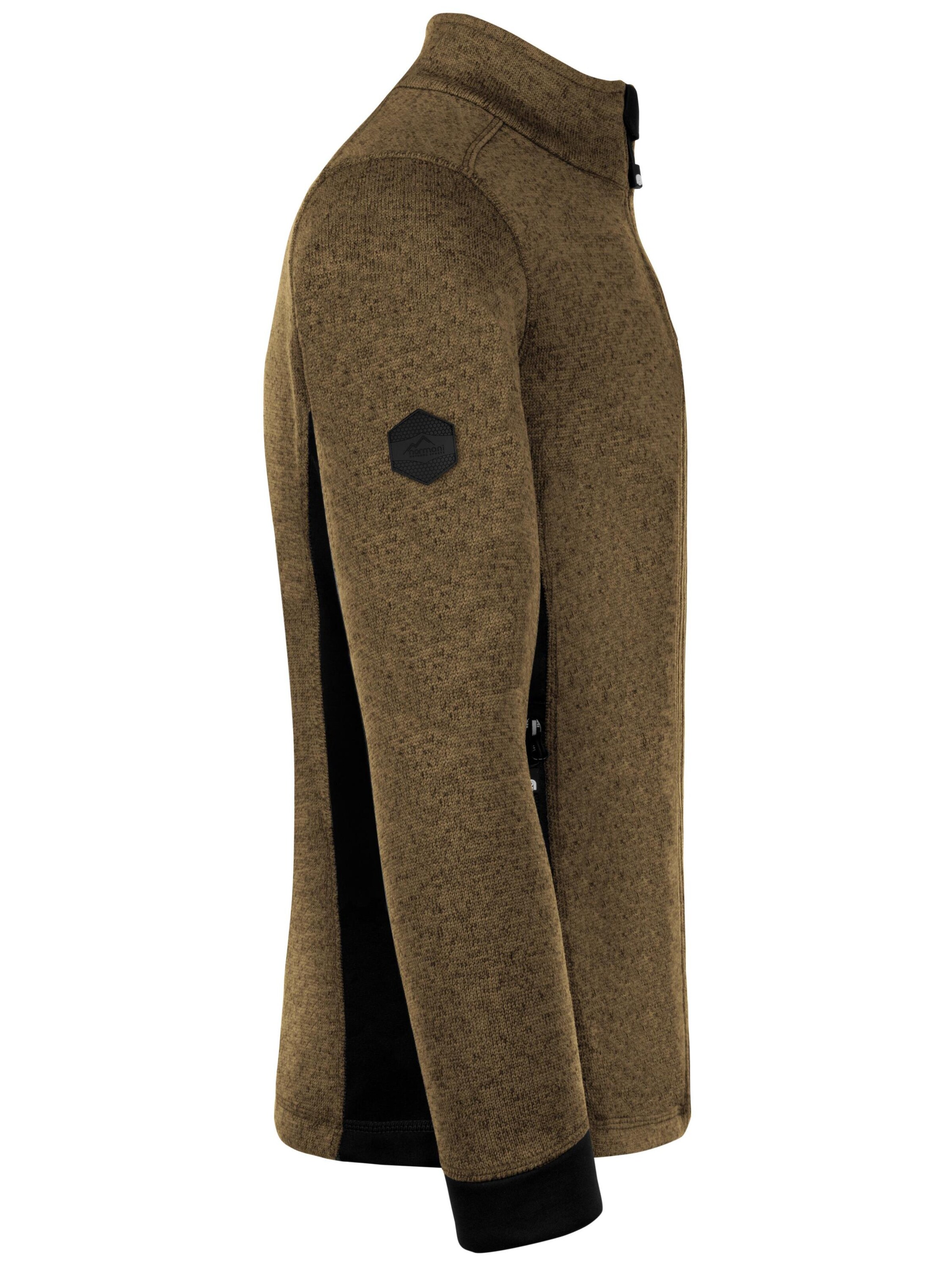 normani Fleecejacke ' Wapusk ' in Braun