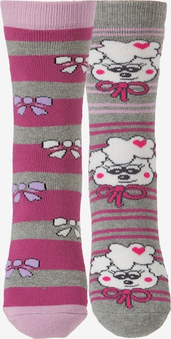 Yenita Sokken in Lila: voorkant