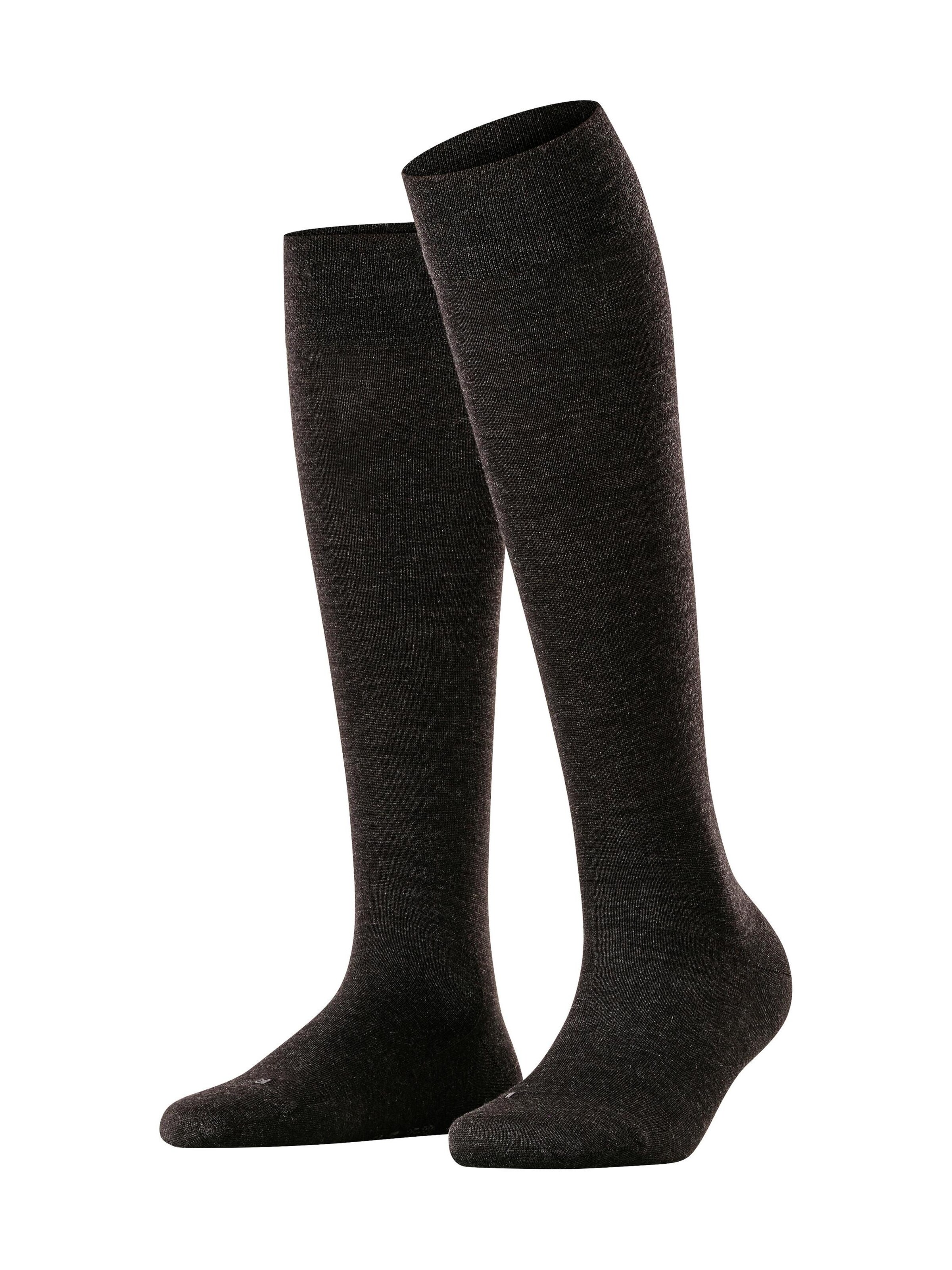 FALKE Over the Knee Socks 'Sensitive Berlin' in Grey