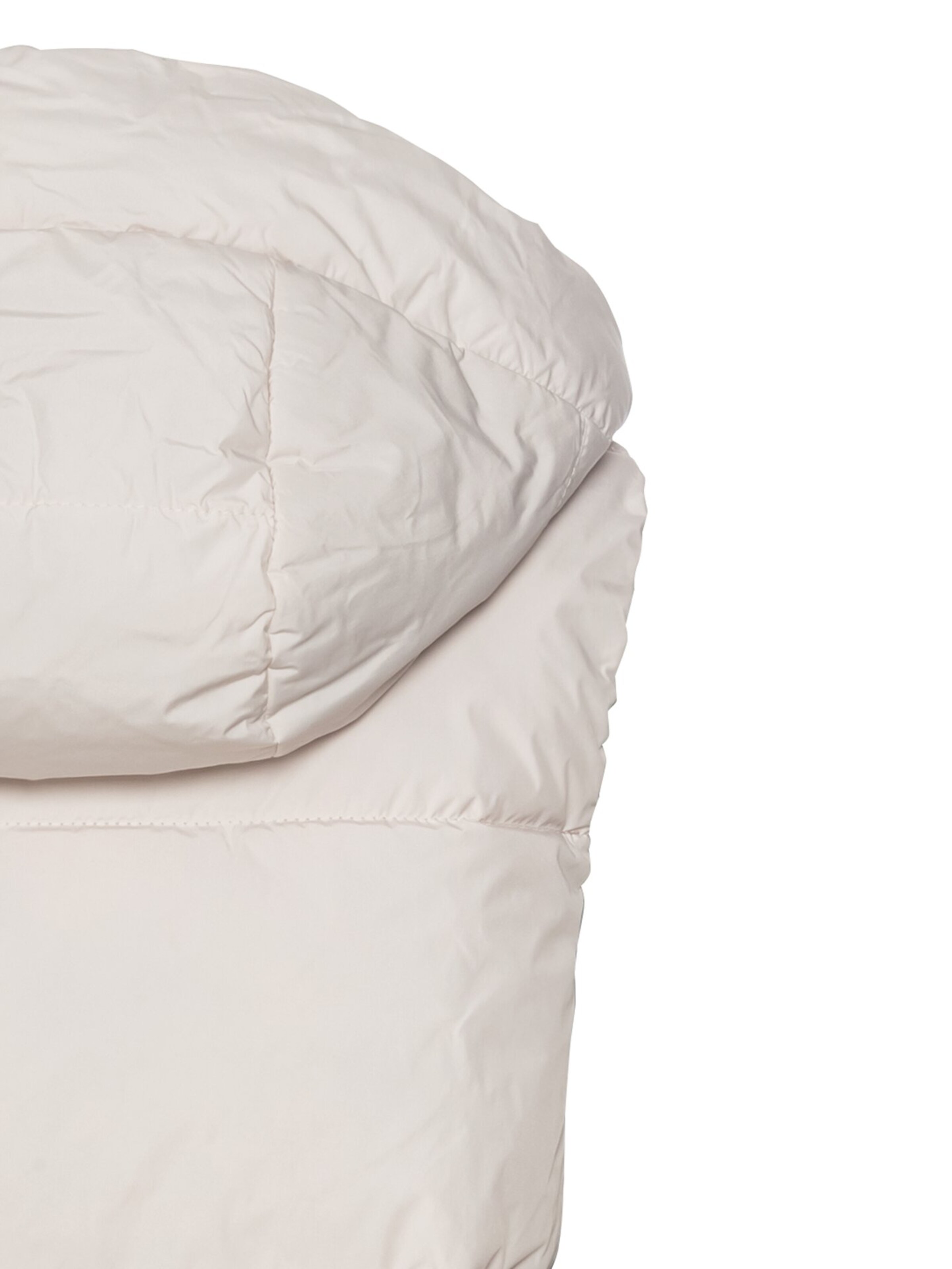 CAMEL ACTIVE Lange Pufferweste mit Kapuze in Beige