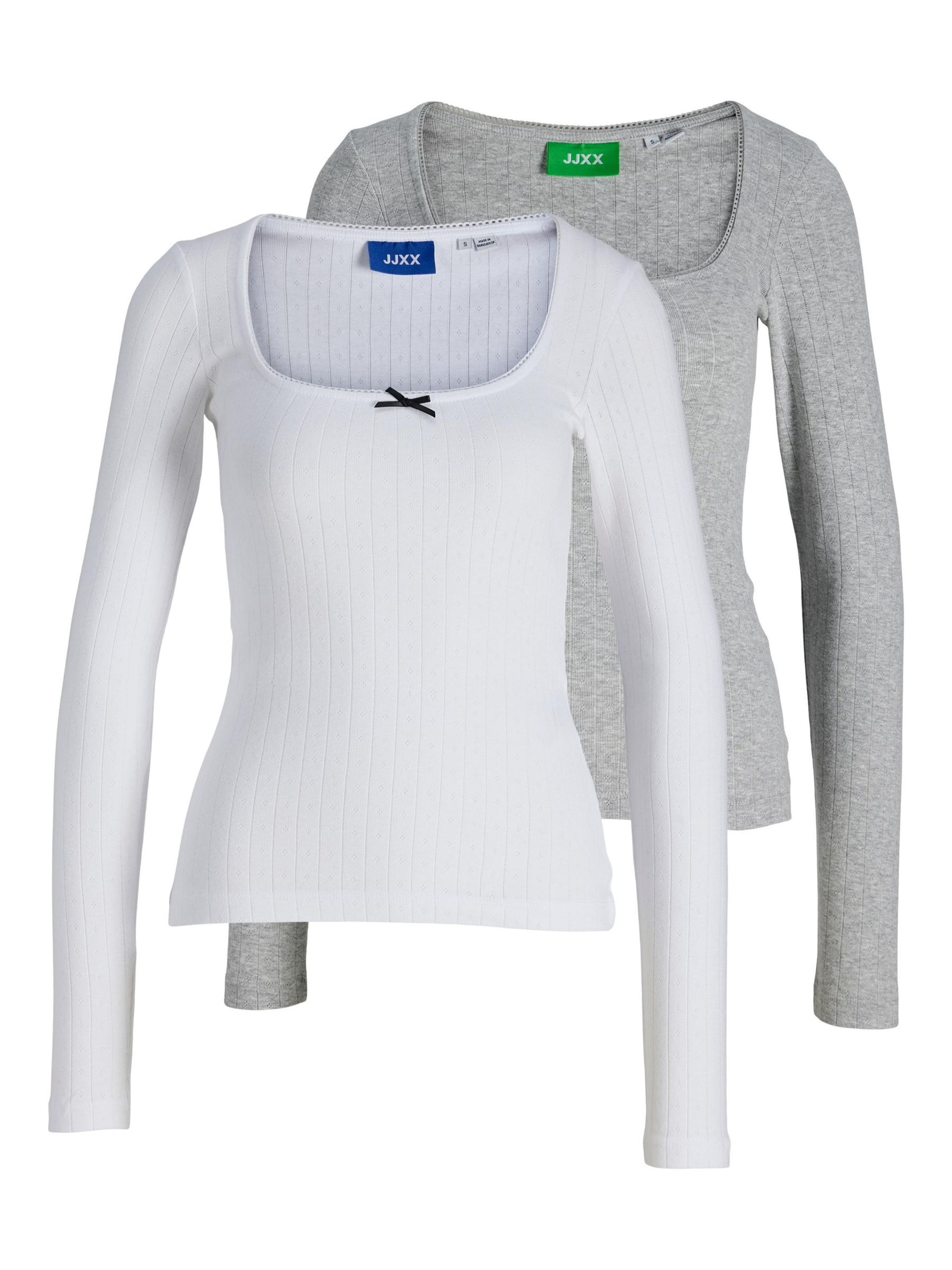 JJXX Shirts 'JXLelu' i grå: forside