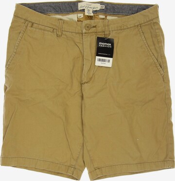 H&M Shorts in 32 in Beige: front