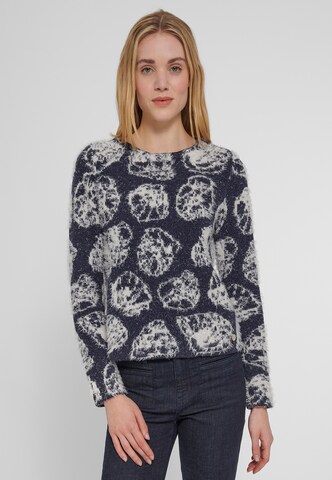 Pull-over Uta Raasch en bleu : devant