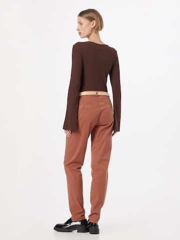 ESPRIT Slim fit Chino trousers in Brown