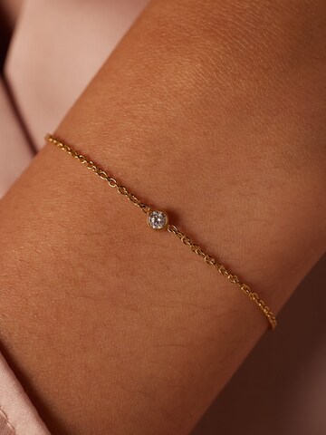 Lucardi Armband 'Essentials' in Gold: Vorderseite