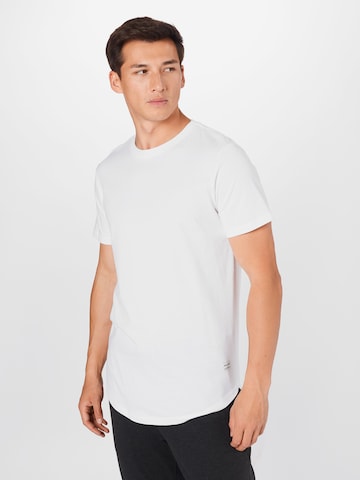JACK & JONES Средняя посадка Футболка 'JJENoa' в Черный: спереди