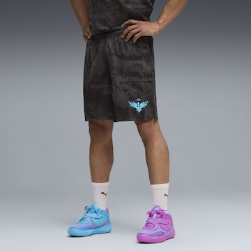 PUMA Loose fit Sports trousers 'Melo x Hive' in Black: front