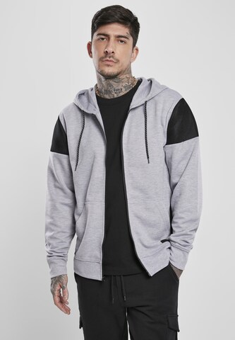 SOUTHPOLE Sweat jacket in Grey: front