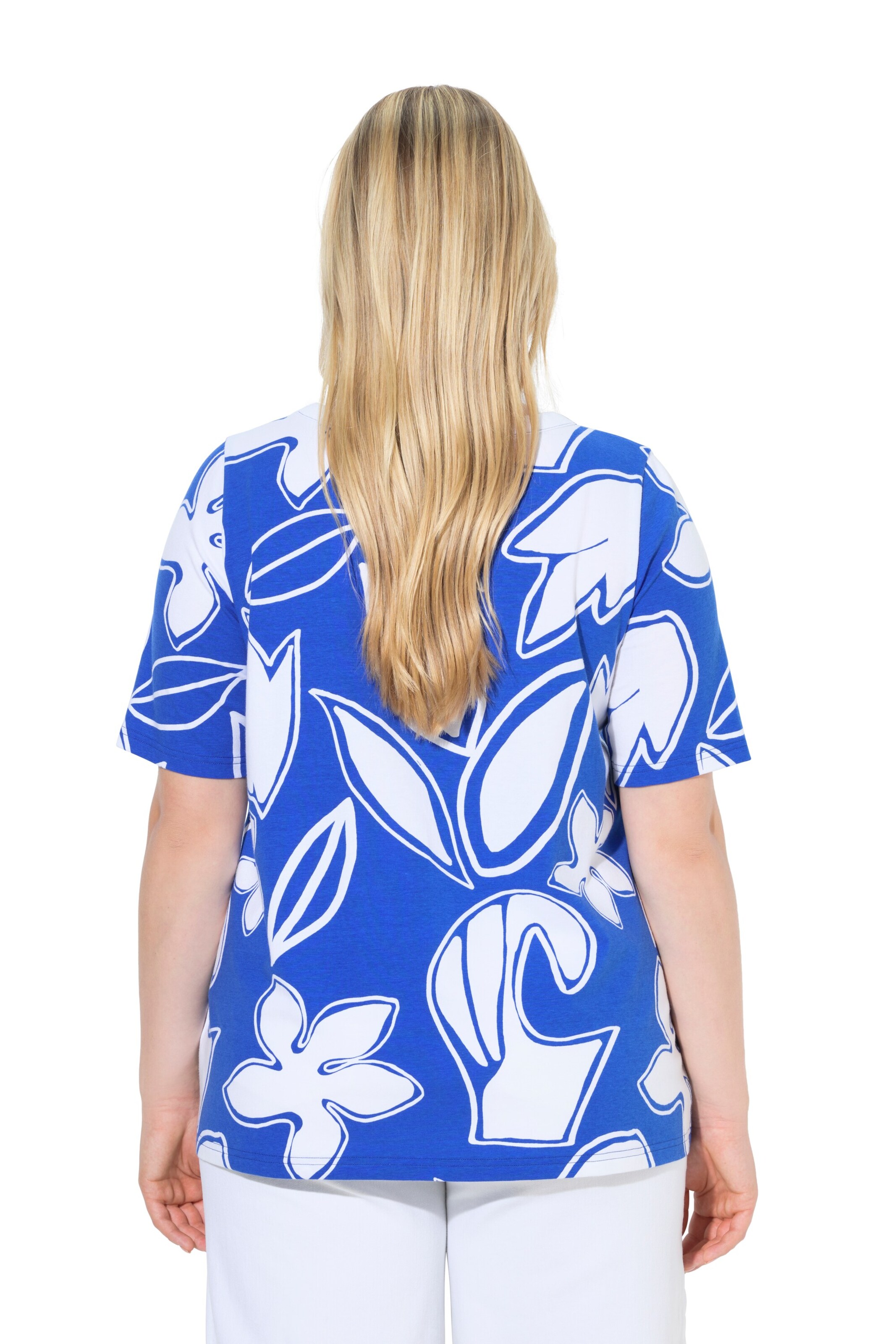 Ulla Popken Shirt in Blau