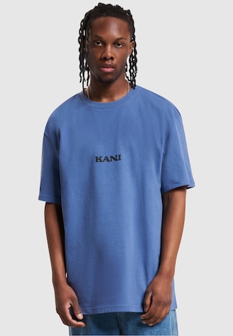 Karl Kani Shirt in Blauw: voorkant