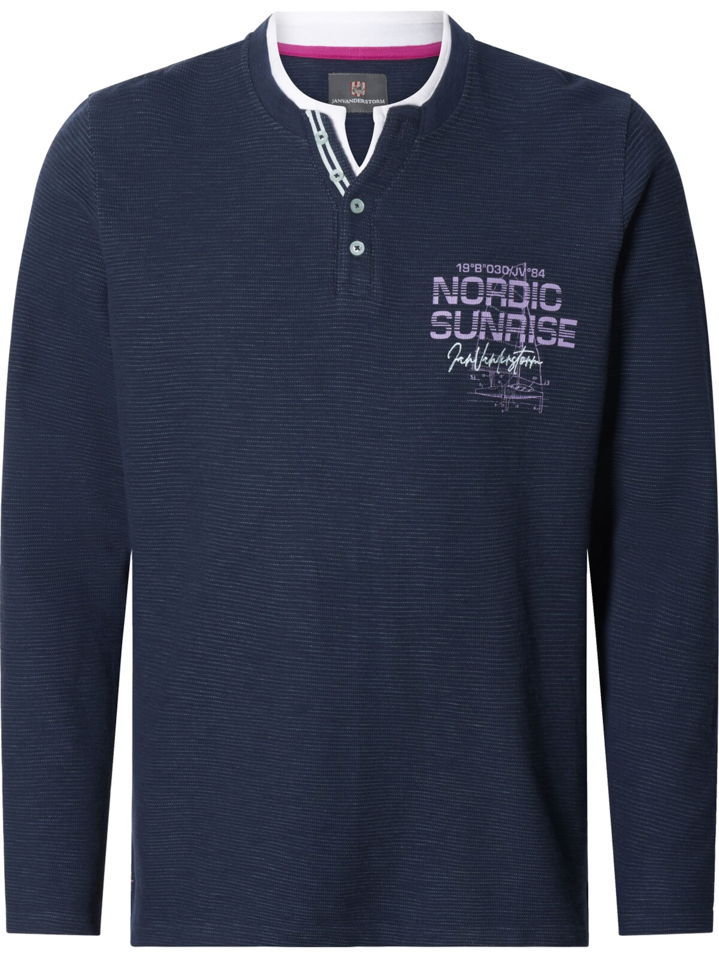 Jan Vanderstorm Sweatshirt 'Akka' in Blue: front