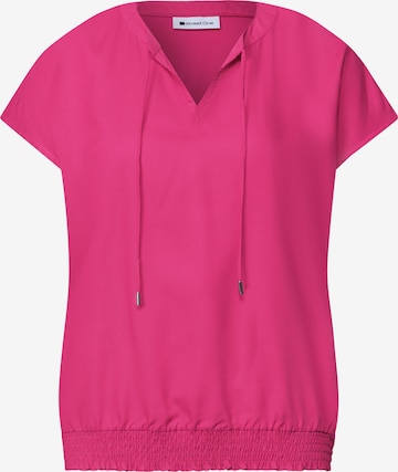 STREET ONE Bluse in Pink: Vorderseite