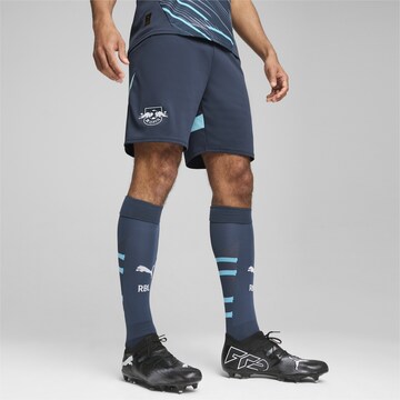 PUMA Regular Sporthose 'RB Leipzig' in Blau