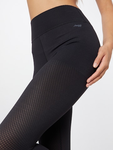 SLOGGI Skinny Leggings 'ZERO Feel Flow' in Schwarz