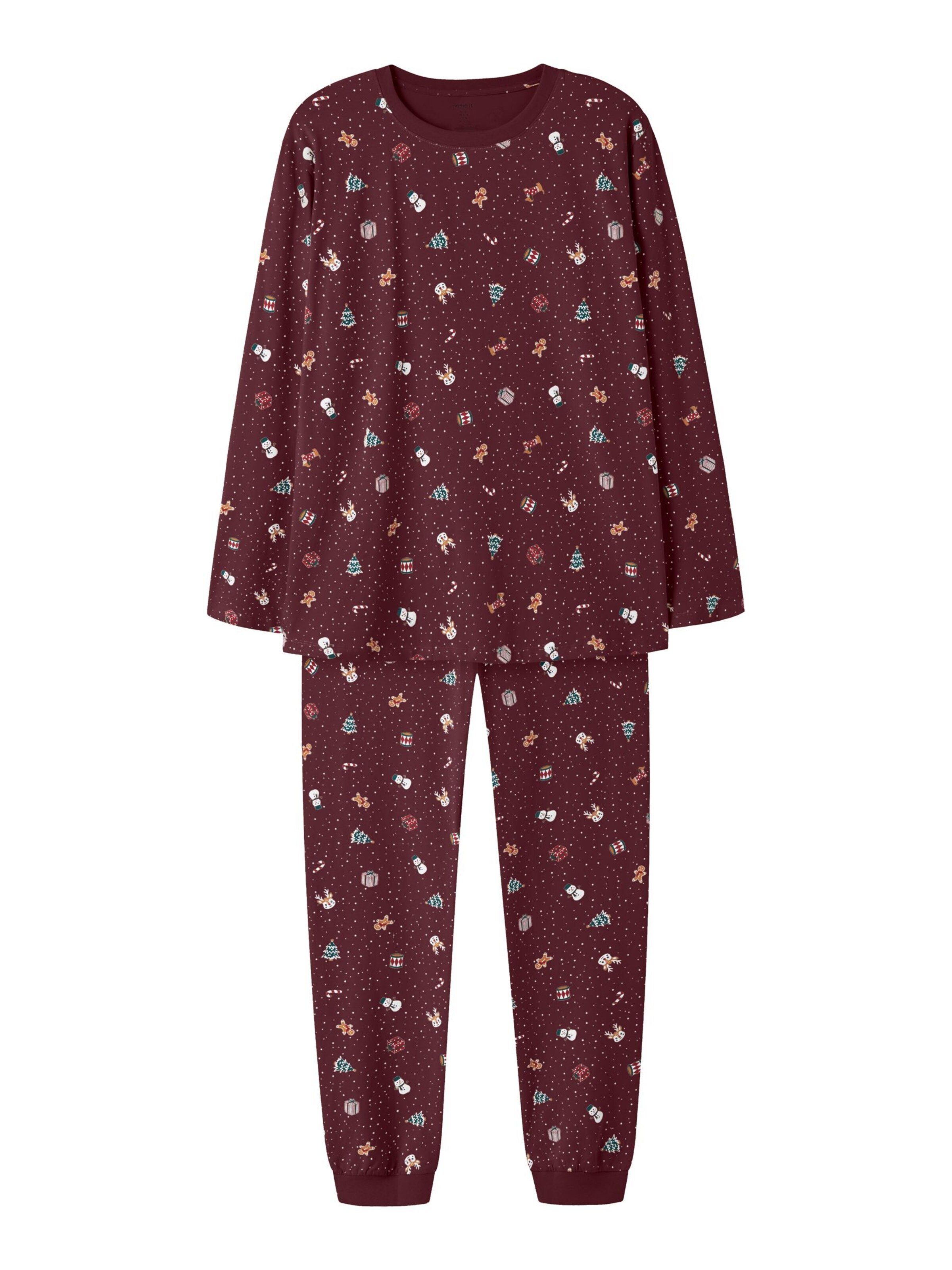 Pyjama NAME IT en rouge : devant