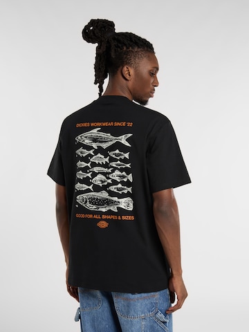 DICKIES Shirt 'Laryville' in Groen: voorkant