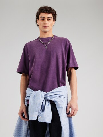 Abercrombie & Fitch - Camisa em roxo: frente