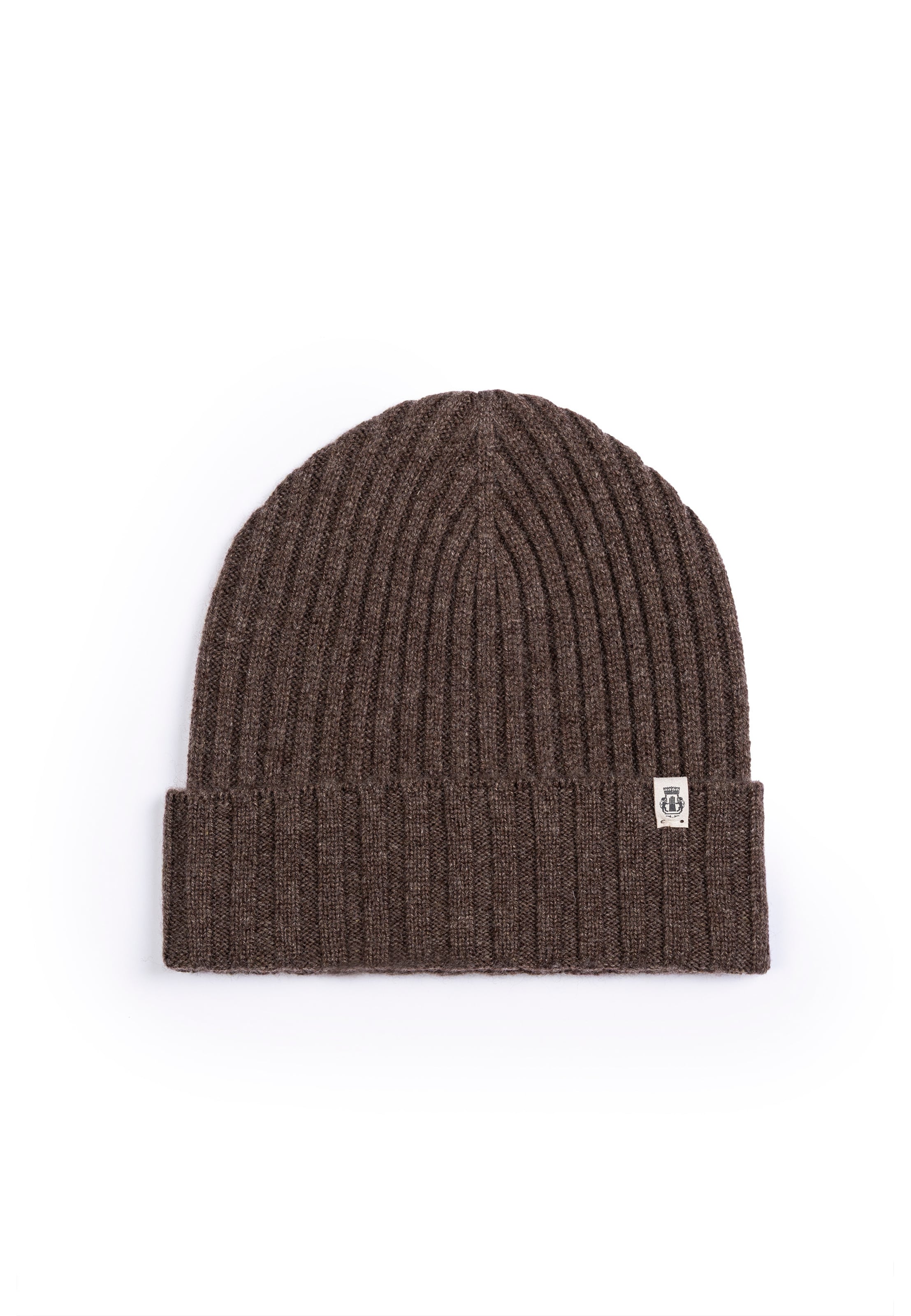 Roeckl Muts ' BUSINESS CASHMERE ' in Bruin: voorkant