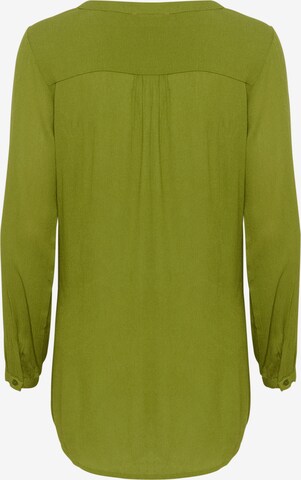 KAFFE CURVE Tunic 'Amber' in Green