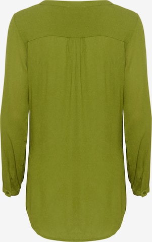 KAFFE CURVE Tunic 'Amber' in Green