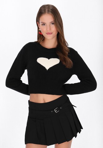 MYMO Sweater in Black: front