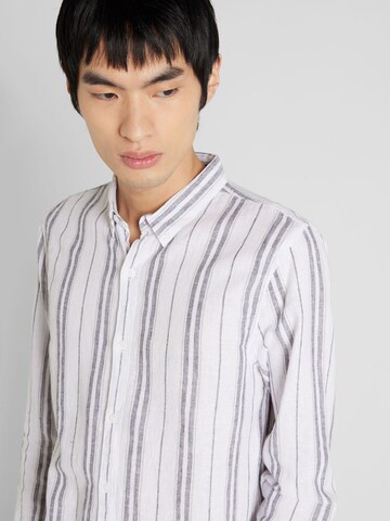 HOLLISTER Regular fit Button Up Shirt in White