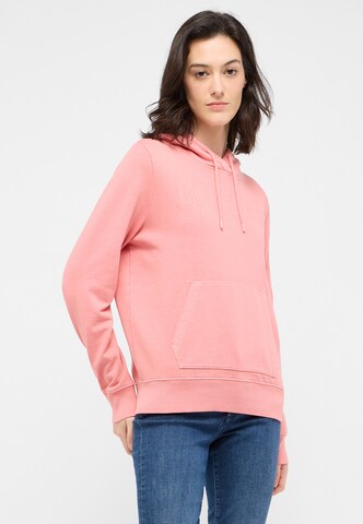 MUSTANG Sweatshirt 'Wichita' in Pink: Vorderseite