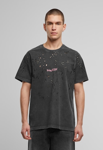 Pica Pica Shirt in Zwart: voorkant