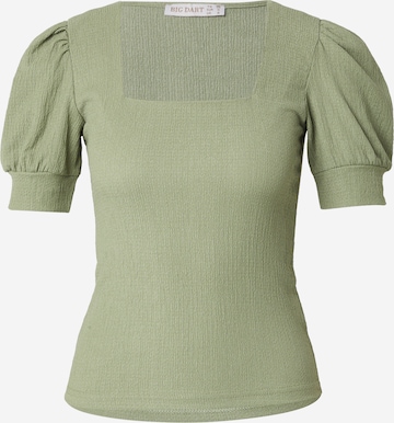 Bluză de la Happiness İstanbul pe verde: față