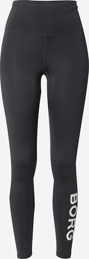 BJÖRN BORG Pantalon de sport en noir / blanc, Vue avec produit