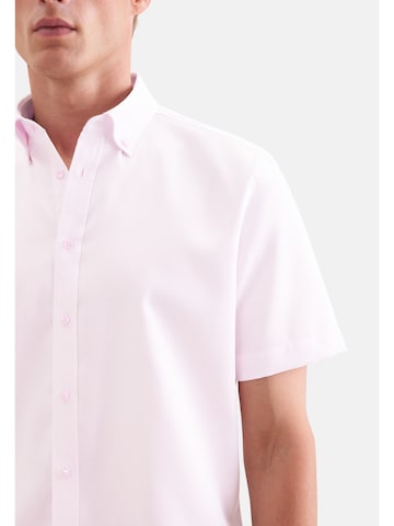 SEIDENSTICKER Regular Fit Hemd in Pink