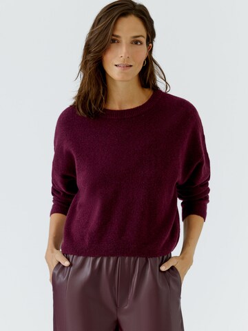 OUI Pullover 'Nila' in Rot: Vorderseite