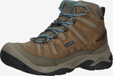 KEEN Boots in Brown: front