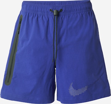 Nike Sportswear Панталон в синьо: отпред