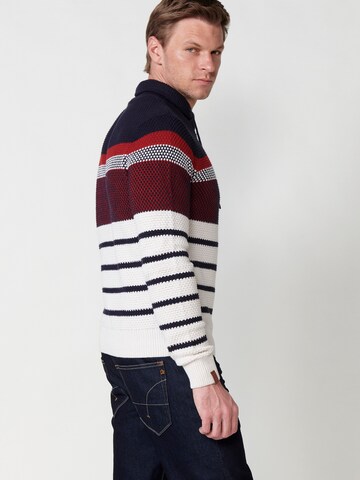 Pull-over KOROSHI en bleu